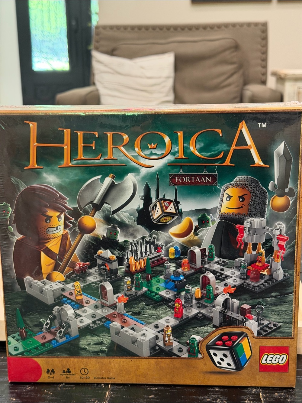 New! Retired Lego Heroica Castle Fortaan Game